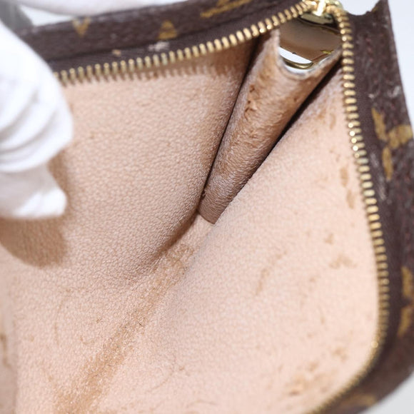 LOUIS VUITTON Monogram Bucket GM Accessory Pouch LV Auth 157042
