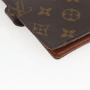 LOUIS VUITTON Monogram Agenda PM Day Planner Cover R20005 LV Auth 157044-16
