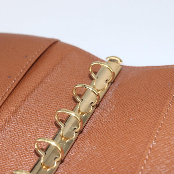 LOUIS VUITTON Monogram Agenda PM Day Planner Cover R20005 LV Auth 157044