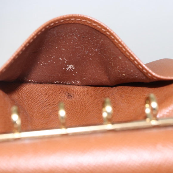 LOUIS VUITTON Monogram Agenda PM Day Planner Cover R20005 LV Auth 157044