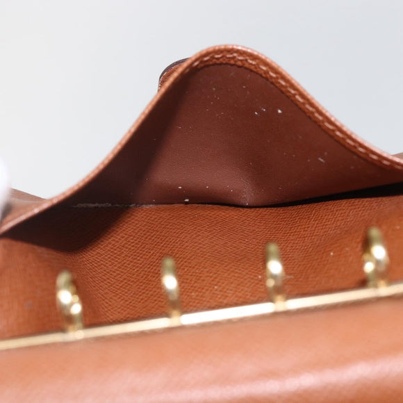 LOUIS VUITTON Monogram Agenda PM Day Planner Cover R20005 LV Auth 157044