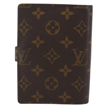 LOUIS VUITTON Monogram Agenda PM Day Planner Cover R20005 LV Auth 157044 - 0