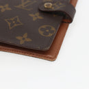 LOUIS VUITTON Monogram Agenda PM Day Planner Cover R20005 LV Auth 157044-7