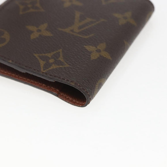 LOUIS VUITTON Monogram Agenda Mini Day Planner Cover R20007 LV Auth 157045