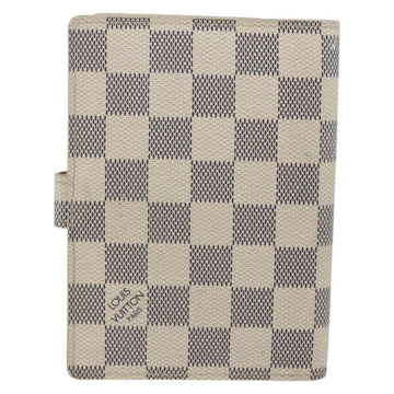 LOUIS VUITTON Damier Azur Agenda PM Day Planner Cover R20706 LV Auth 157046 - 0