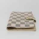 LOUIS VUITTON Damier Azur Agenda PM Day Planner Cover R20706 LV Auth 157046-6