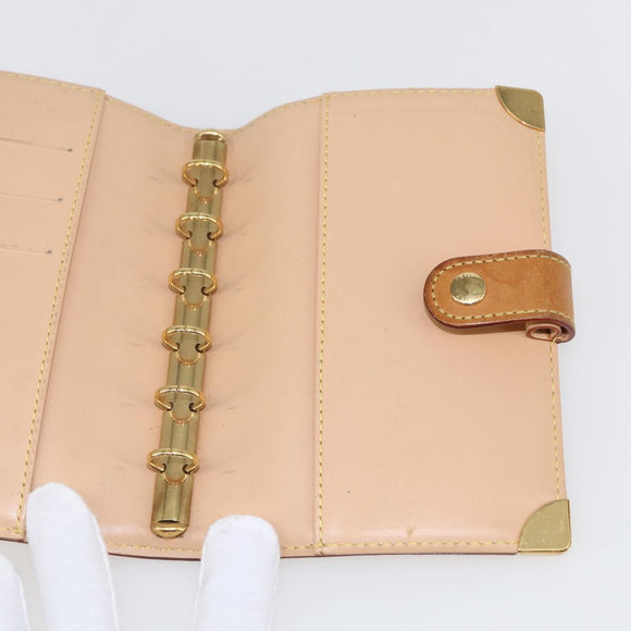 LOUIS VUITTON Multicolor Agenda PM Day Planner Cover White R21074 Auth 157047