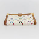 LOUIS VUITTON Multicolor Agenda PM Day Planner Cover White R21074 Auth 157047-5