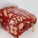 LOUIS VUITTON Sweet Monogram Pochette Cosmetic PM Pomme D'amour LV Auth 157048-15