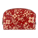LOUIS VUITTON Sweet Monogram Pochette Cosmetic PM Pomme D'amour LV Auth 157048-13