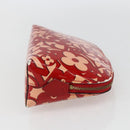 LOUIS VUITTON Sweet Monogram Pochette Cosmetic PM Pomme D'amour LV Auth 157048-4