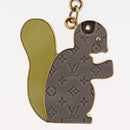 LOUIS VUITTON Bijoux Sac Animania Eclair Charm metal Gold M66128 LV Auth 157050-6