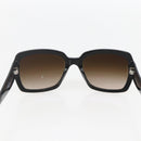 CHANEL COCO Mark Sunglasses plastic Beige CC Auth 157053-8