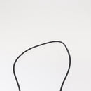 CHANEL Matelasse Cambon Line Shoulder Bag Calf Skin White Black CC Auth 157056-8