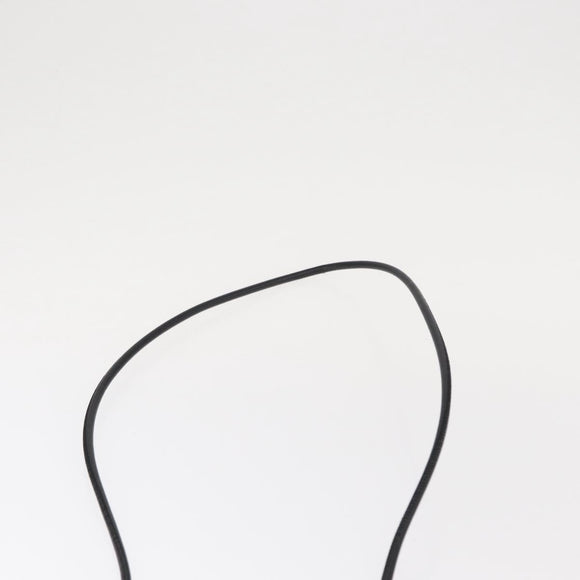 CHANEL Matelasse Cambon Line Shoulder Bag Calf Skin White Black CC Auth 157056