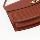 LOUIS VUITTON Epi Prebourg Shoulder Bag Brown M52563 LV Auth 157057-14