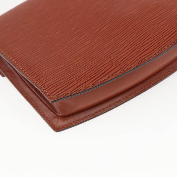 LOUIS VUITTON Epi Prebourg Shoulder Bag Brown M52563 LV Auth 157057