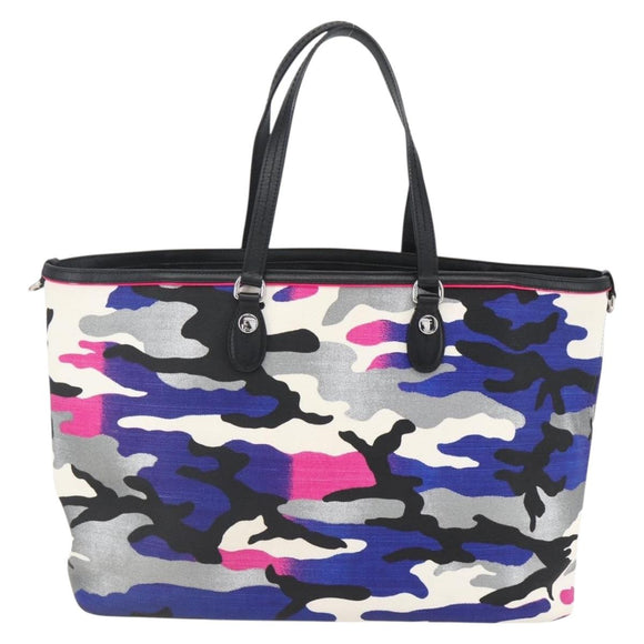 Christian Dior Trotter Canvas Anselmurail Bag Canvas Multicolor Auth 157060SAM