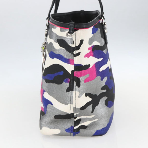 Christian Dior Trotter Canvas Anselmurail Bag Canvas Multicolor Auth 157060SAM