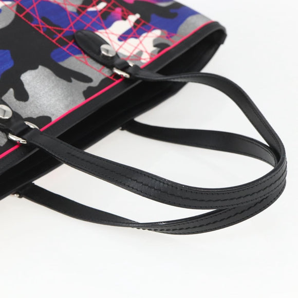 Christian Dior Trotter Canvas Anselmurail Bag Canvas Multicolor Auth 157060SAM