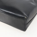 Salvatore Ferragamo Gancini Shoulder Bag Leather Black Gold Auth 157063-12