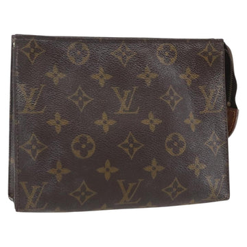 LOUIS VUITTON Monogram Poche Toilette 19 Pouch M47544 LV Auth 157064