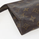 LOUIS VUITTON Monogram Poche Toilette 19 Pouch M47544 LV Auth 157064-16