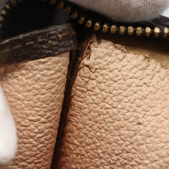 LOUIS VUITTON Monogram Poche Toilette 19 Pouch M47544 LV Auth 157064