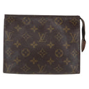 LOUIS VUITTON Monogram Poche Toilette 19 Pouch M47544 LV Auth 157064-13
