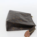 LOUIS VUITTON Monogram Poche Toilette 19 Pouch M47544 LV Auth 157064-4