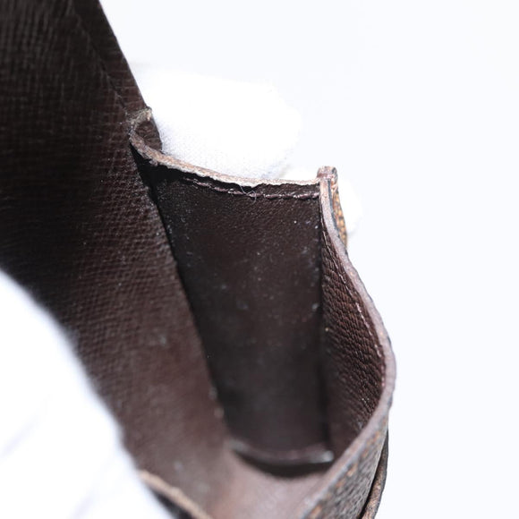 LOUIS VUITTON Damier Ebene Etui Cigarette Case N63024 LV Auth 157065