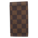 LOUIS VUITTON Damier Ebene Etui Cigarette Case N63024 LV Auth 157065-2