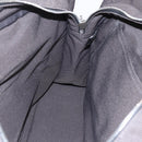 HERMES Her LineMM Hand Bag Canvas Gray Silver Auth 157067-17