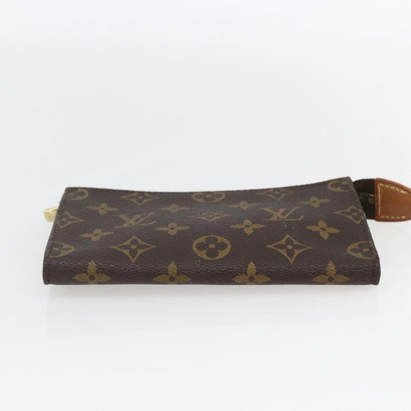 LOUIS VUITTON Monogram Bucket PM Accessory Pouch LV Auth 157070
