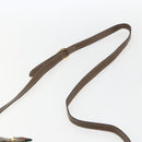 GUCCI GG Supreme Web Sherry Line Bag PVC Beige Gold 89 02 054 Auth 157071-8