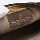 GUCCI GG Supreme Web Sherry Line Bag PVC Beige Gold 98 69 014 3553 Auth 157073-13