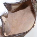 GUCCI GG Supreme Web Sherry Line Bag PVC Beige Gold 98 69 014 3553 Auth 157074-10