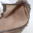 GUCCI GG Supreme Web Sherry Line Bag PVC Beige Gold 98 69 014 3553 Auth 157074-11