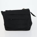 Salvatore Ferragamo Gancini Vala Hand Bag Leather 3 Set Black Auth 157075-17