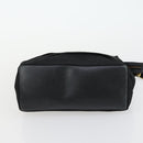 Salvatore Ferragamo Gancini Vala Hand Bag Leather 3 Set Black Auth 157075-22