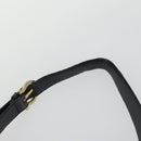 Salvatore Ferragamo Gancini Vala Hand Bag Leather 3 Set Black Auth 157075-6