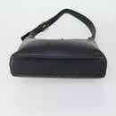 Salvatore Ferragamo Gancini Vala Hand Bag Leather 3 Set Black Auth 157075-7