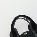 HERMES Fourre ToutPM Hand Bag Canvas 2 Set Black Auth 157076-14