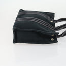 HERMES Fourre ToutPM Hand Bag Canvas 2 Set Black Auth 157076-4