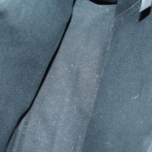 HERMES Fourre ToutPM Hand Bag Canvas 2 Set Black Auth 157076