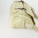 PRADA Tote Bag Nylon 2 Set Black Beige Auth 157078-4