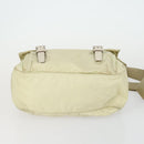 PRADA Tote Bag Nylon 2 Set Black Beige Auth 157078-7