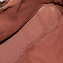 HERMES Brown Fourre Tout Hand Bag Canvas 4 Set Black Navy gray Auth 157079-13