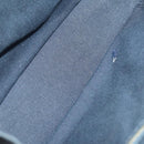 HERMES Brown Fourre Tout Hand Bag Canvas 4 Set Black Navy gray Auth 157079-19