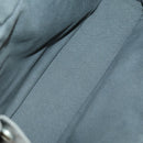 HERMES Brown Fourre Tout Hand Bag Canvas 4 Set Black Navy gray Auth 157079-25